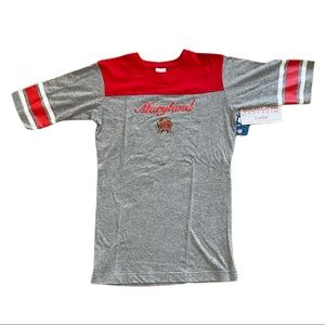Maryland Terrapins, Side Line Ladies T-shirt, XL, NWT
